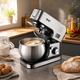 Планетарный кухонный миксер RAF R6603 1800 Вт 8 л с чашей, кухонный комбайн, тестомес - изображение 5