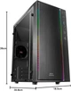 Корпус для ПК / Mars Gaming MCM / Mini Tower / Без БП / RGB-подсветка / Черный (102025906) - изображение 7