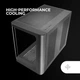 Корпус для ПК Mars Gaming MC-FUSION Черный (102023567) - изображение 5