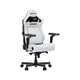 Крісло геймерське Anda Seat Kaiser 4 V2 Size XL White PVC ArteDiPelle поперекова підтримка 5D-підлокітники магнітна подушка для шиї нахил 165° до 180 кг зріст до 210 см - зображення 3
