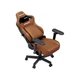 Крісло геймерське Anda Seat Kaiser 4 V2 Size XL Brown PVC поперекова підтримка 5D-підлокітники магнітна подушка для шиї нахил 165° до 180 кг - зображення 8