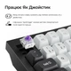 Клавиатура беспроводная Keychron Q1 HE Magnetic Switch Black RGB (Q1H-M1-UA) - изображение 10