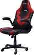 Крісло Trust gxt703r riye, пу шкiра, Foldable Armrests, Червоний 24986_trust - зображення 3