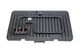 Пластина нижняя ребристая для электрогриля DeLonghi CGH1012D / CGH1020D / CGH1030D (AS00006552) - изображение 2