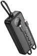 УМБ Hoco J132A Sabio Fully Compatible With 3 Cables 20000 mAh 22.5W PD Black (6942007632591) - зображення 1