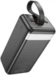 УМБ Hoco J123C Element Fully Compatible With Digital Display 60000 mAh 22.5W PD/QC3.0/QC2.0/FCP/AFC Black (6942007612098) - зображення 5