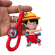 Брелок Ван пис Монки Луффи One piece Большой куш манга аниме фигурка игрушка для ключей, рюкзака, сумки 7 см - изображение 2