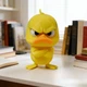 Фигурка жёлтая утка 4,5 см, мини игрушка утёнок, декоративная фигурка, злая уточка, подарок детям - изображение 6