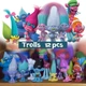 Набор фигурок Тролли Trolls Смурфики Smurfs детские игрушки 3-6 см 12 шт - изображение 2