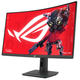 Монітор Asus 31.5" ROG Strix XG32WCS HDMI, DP, USB-C, VA, 2560x1440, 180Hz, 1ms, sRGB 125%, CURVED, FreeSync, HAS, HDR400 (90LM0AC0-B0197) - зображення 7