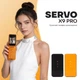 Кнопковий телефон-розкладачка SERVO X9 PRO на 3 SIM-карти, Помаранчевий - зображення 2