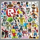 Стікери Роблокс Roblox вінілові стікери, наклейки для ноутбука, на телефон стікерпак наклейки набір наклейок 49 шт - зображення 7