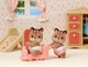 Zestaw figurek Epoch Sylvanian Families Bliźniaki wiewiórki 2 szt (5054131054215) - obraz 3