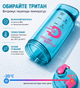 Тритановый шейкер Diller Bottle 700 мл с металлическим шариком (BPA Free) голубой - изображение 7