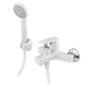 Смеситель для ванны PLAMIX OSCAR-009 EURO SET WHITE (со шлангом, лейкой и кронштейном) (PM0699) - изображение 1