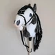 Хобіхорс Пінто кінь на палиці - Hobby horse з вуздечкою А3 - изображение 10