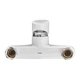 Змішувач для ванни PLAMIX CEZAR-009 EURO WHITE (без шланга, лійки та кронштейна) (PM0736) - изображение 3