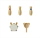 Zestaw figurek Epoch Sylvanian Families Babys Toy Box Snow Rabbit and Panda Babies z akcesoriami (5054131057094) - obraz 4