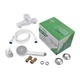 Смеситель для душа PLAMIX MARIO-003 SET WHITE (со шлангом, лейкой и кронштейном) (MX1894) - изображение 2