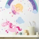 Детские наклейки на стену Designstickers Единорог 59.4х84 см (50613841) - изображение 1