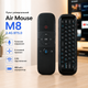 Пульт универсальный Air Mouse M8 2.4G BT5.0 с голосовым управлением и клавиатурой - изображение 1