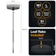 Граблі для листя Fiskars OneClick + ручка L (1080713) - зображення 2