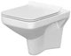 Сидіння - кришка для унітаза Cersanit Como Slim K98-0143 Soft Close дюропласт - зображення 2
