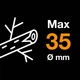 Малий контактний сучкоріз Fiskars PowerGear ™ (S) L31 112170 (1000581) - изображение 2