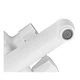 Смеситель для ванны PLAMIX OMEGA-142 EURO SET WHITE (со шлангом, лейкой и кронштейном) (MX9699) - изображение 3