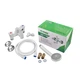 Смеситель для ванны PLAMIX OMEGA-142 EURO SET WHITE (со шлангом, лейкой и кронштейном) (MX9699) - изображение 5