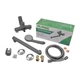 Змішувач для ванни PLAMIX LUCAS-006 EURO SET GRAPHITE (зі шлангом, лійкою та кронштейном) (Колір графіт) (PM6101) - изображение 5