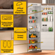 Холодильник Whirlpool WHSD18A013C1 306 л однокамерний E Білий - изображение 6