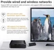 Комплект медіаплеєр X96Q 2/16 Gb + HDMI кабель, смарт приставка Android 10 - зображення 6