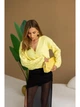 Вязанная кофта Dani Larionoff 42-46 желтый (Dani_yellow) - изображение 5