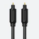 Кабель Cabletime Pro Toslink - Toslink (M/M), 1 м, Digital Audio (CF31H) - зображення 2