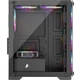 Корпус 1stPlayer X2-M-BK-4F1-PS-600FK-EU Чорний 600W - зображення 5
