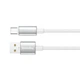 Кабель ColorWay USB - USB Type-C (M/M), zinc alloy braided, 3А, 1 м, Білий (CW-CBUC098-WT) - изображение 1