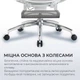 Крісло офісне Sihoo Doro C300 Pro Mesh Білий with footrest (Doro-C300-Pro-M102-JT) - изображение 8