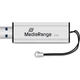 Флеш-накопичувач USB3.0 32GB MediaRange Чорний/Сріблястий (MR916) - изображение 3