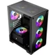 Корпус для ПК 1stPlayer X2-M Midi-Tower MicroATX/Mini-ITX 600W RGB Black (X2-M-BK-4F1-PS-600FK-EU) - изображение 7