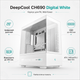 Корпус для ПК DeepCool CH690 Digital Midi-Tower без БЖ ATX/MicroATX/Mini-ITX Digital Display White (R-CH690-WHNNA0D-G-1) - зображення 2