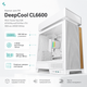 Корпус для ПК DeepCool CL6600 Midi-Tower без БЖ ATX/MicroATX/Mini-ITX 360 мм ARGB White (R-CL6600-WHNNA0-G) - зображення 2