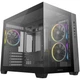 Корпус для ПК DeepCool CG330 3F Mini-Tower без БЖ MicroATX/Mini-ITX ARGB Black (R-CG330-BKNGM3-G) - зображення 1