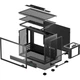 Корпус для ПК DeepCool CH160 Plus Mini-Tower без БЖ MicroATX/Mini-ITX Black (R-CH160-BKNGM0-G) - зображення 10
