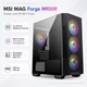 Корпус для ПК MSI MAG Forge M100R Mini-Tower без БЖ MicroATX/Mini-ITX ARGB Black - зображення 2