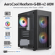 Корпус для ПК AeroCool Hexform-G-BK-v2 Mini-Tower 600W MicroATX/Mini-ITX FRGB Black (ACCX-PV38004.11) - изображение 2