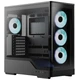 Корпус для ПК AeroCool P500A-BK-v1 Midi-Tower без БП ATX/MicroATX/Mini-ITX ARGB Black (ACCM-PN08143.11) - изображение 1