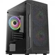 Корпус для ПК AeroCool Trinity Mini-G-BK-v2 Mini-Tower без БП MicroATX/Mini-ITX FRGB Black (ACCS-PV32033.11) - изображение 1