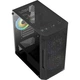 Корпус для ПК AeroCool Trinity Mini-G-BK-v2 Mini-Tower без БП MicroATX/Mini-ITX FRGB Black (ACCS-PV32033.11) - изображение 6
