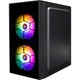 Корпус для ПК 1stPlayer X1 Midi-Tower MicroATX/Mini-ITX 600W RGB Black (X1-3F1) - изображение 4